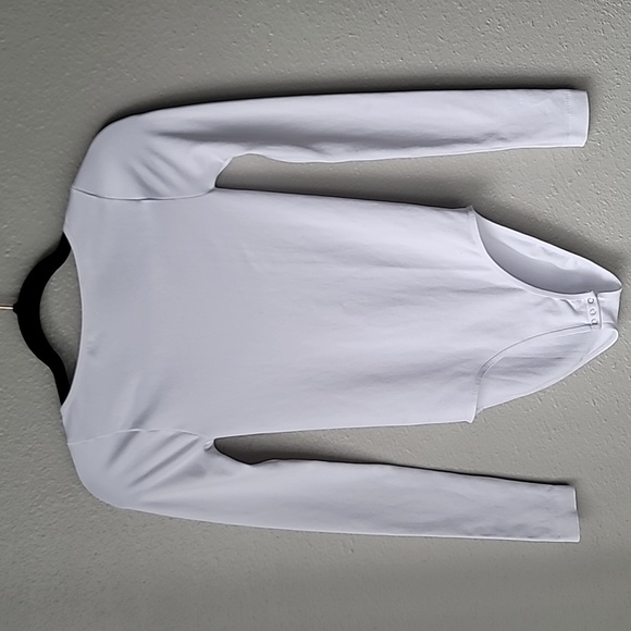 Free People Intimately Low Back Seamless Bodysuit, Size XS/S, Color White - Picture 3 of 8